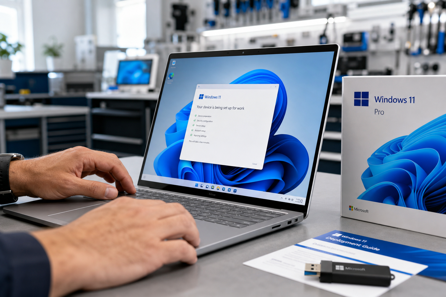 Windows 11 MFA pilot deployment setup